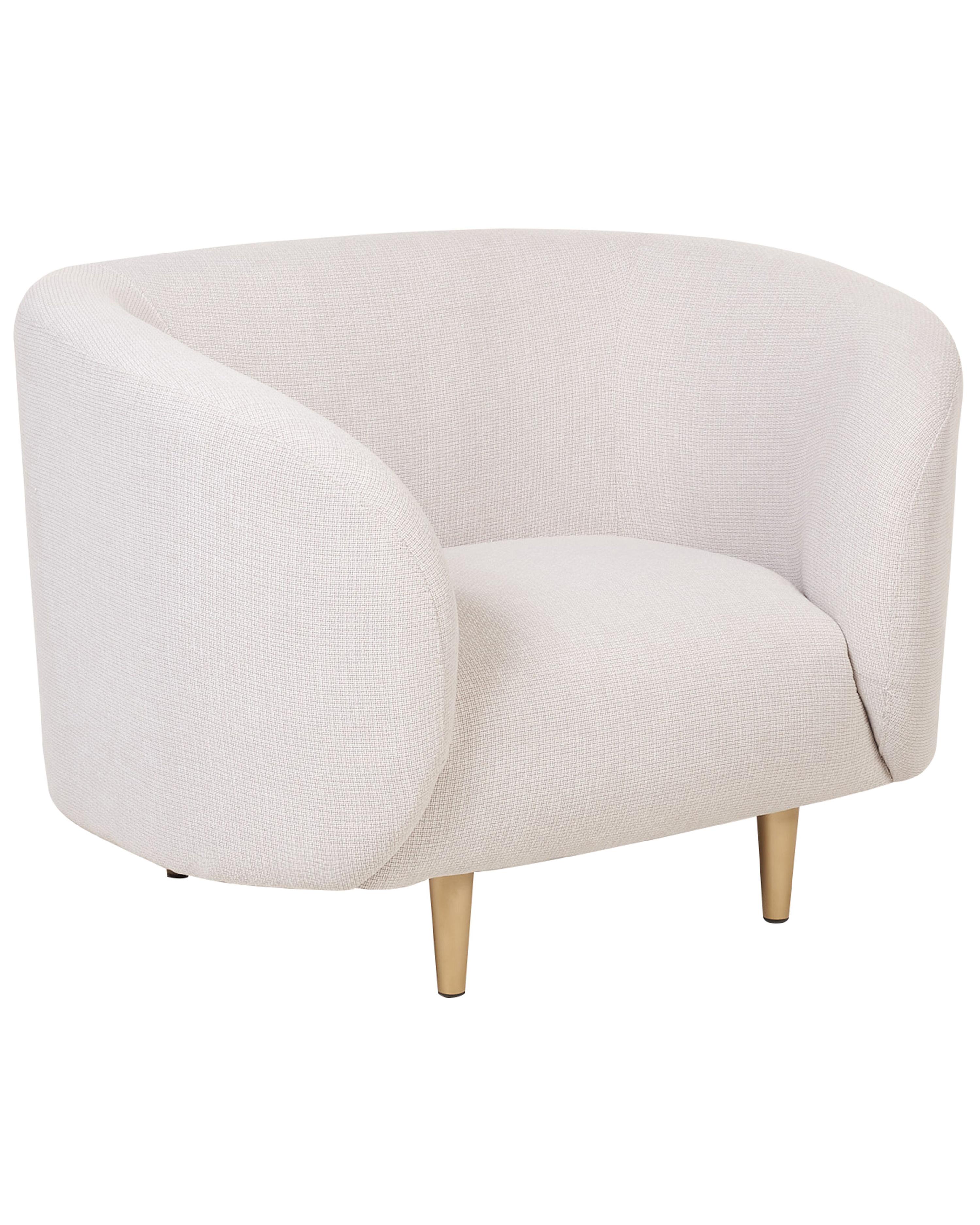 Fauteuil LOEN Stof Lichtbeige