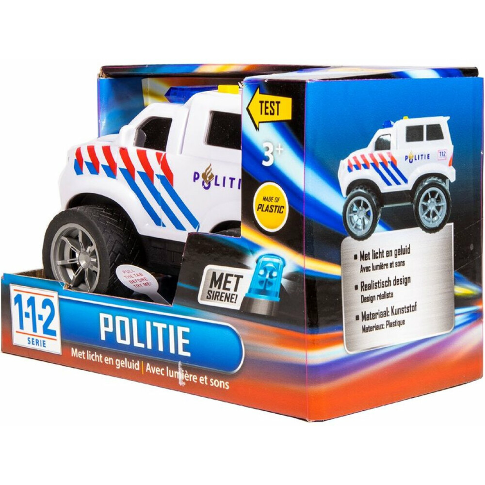 City 112 Rescue Racers Politie met Licht en Geluid