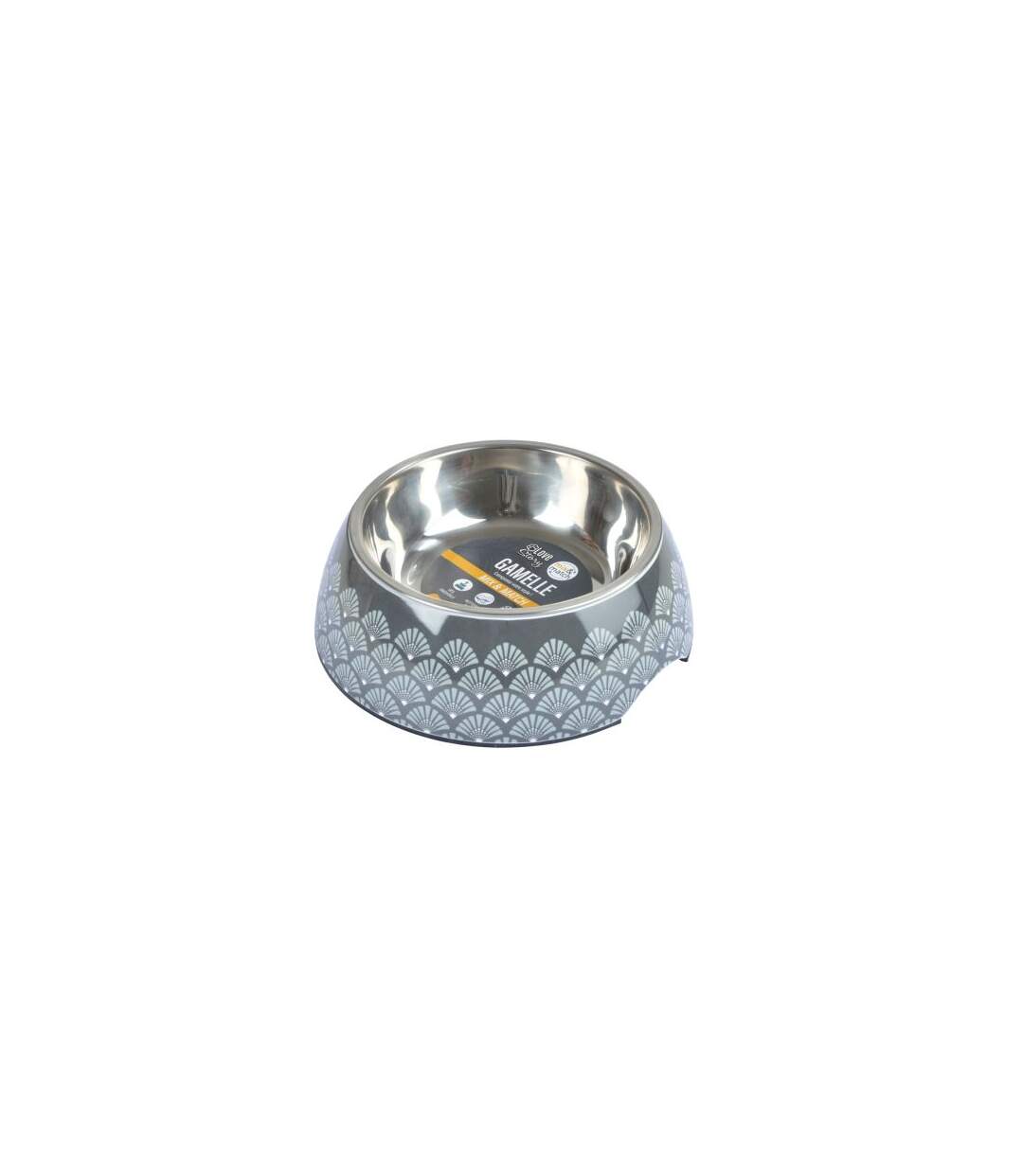 Paris Prix - Gamelle Pour Chien & Chat new Art 14cm Anthracite