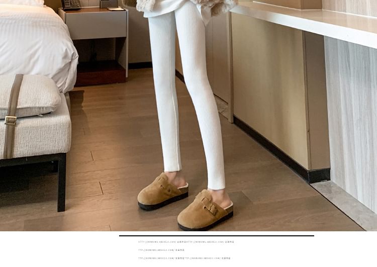 Sienne - Effen legging met halfhoge taille