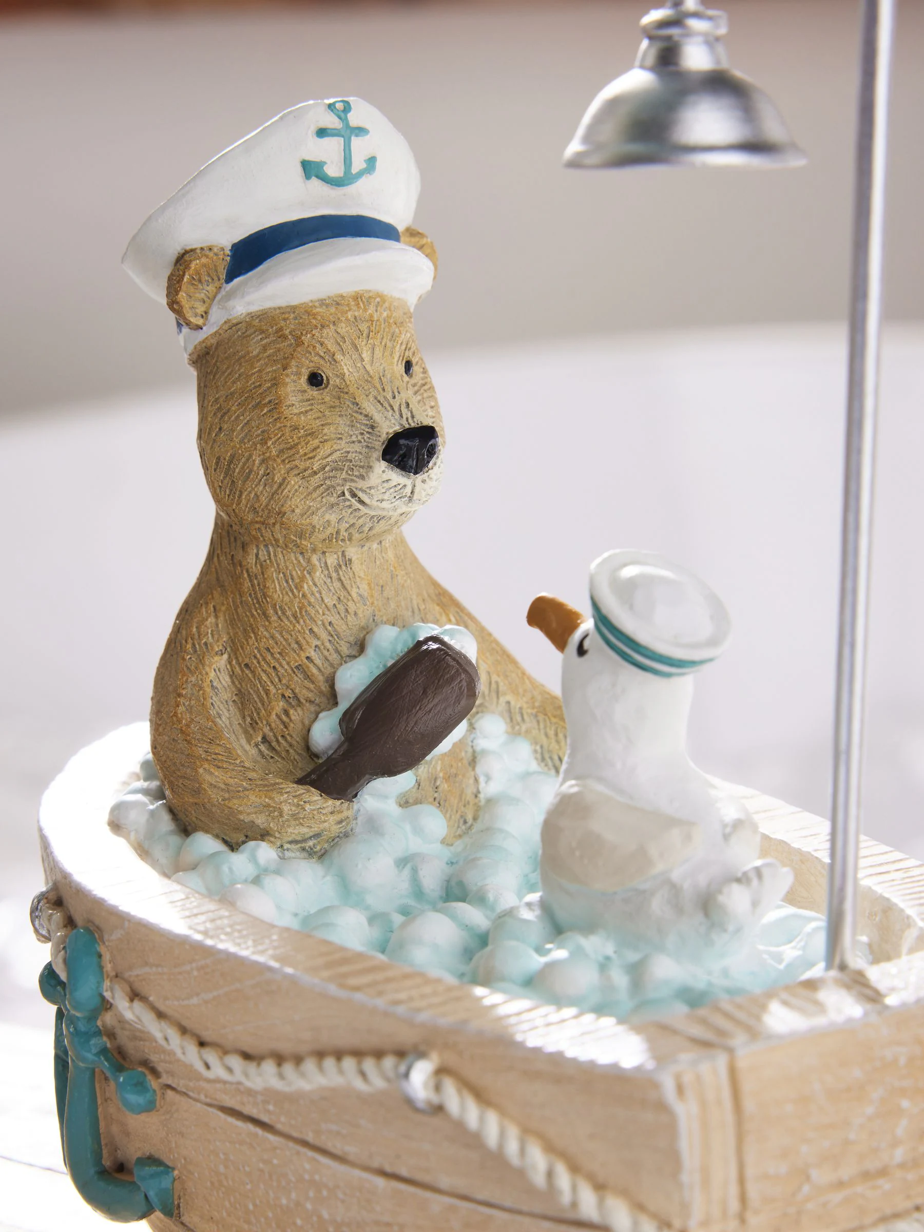 Bertie Bear Sailor Bath Ornament