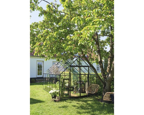 Kas Halls Qube 812 3 mm veiligheidsglas 261 x 385 cm zwart