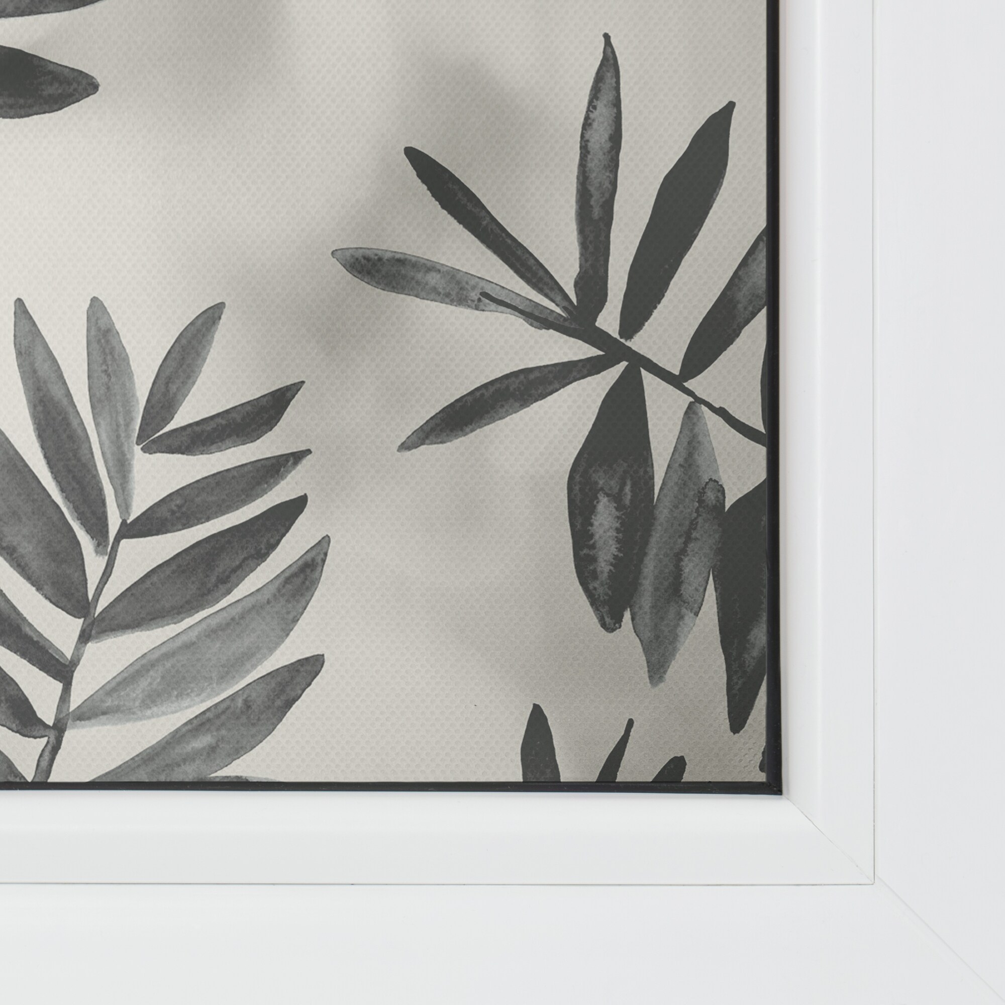 Lichtblick Fensterfolie selbstklebend, Sichtschutz, Black Watercolor Branches - Schwarz
