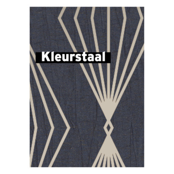 Behangstaal Marquise Geo donkerblauw 111312