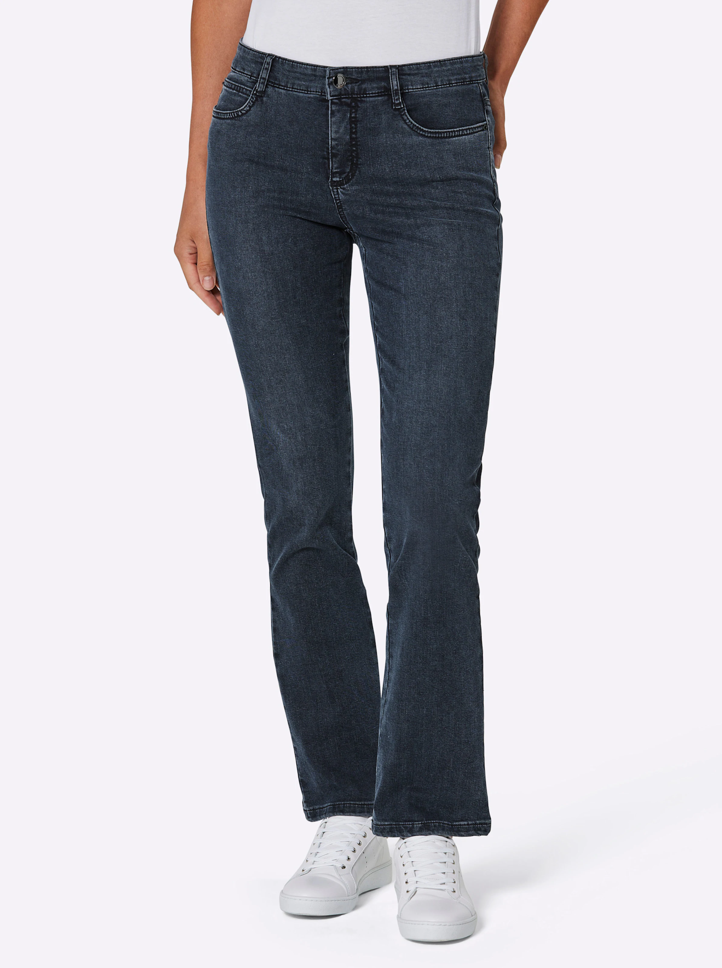 CREATION L PREMIUM Edel-Jeans in dark blue