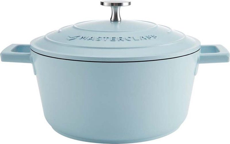 MasterClass Hemelsblauwe Aluminium Braadpan,L
