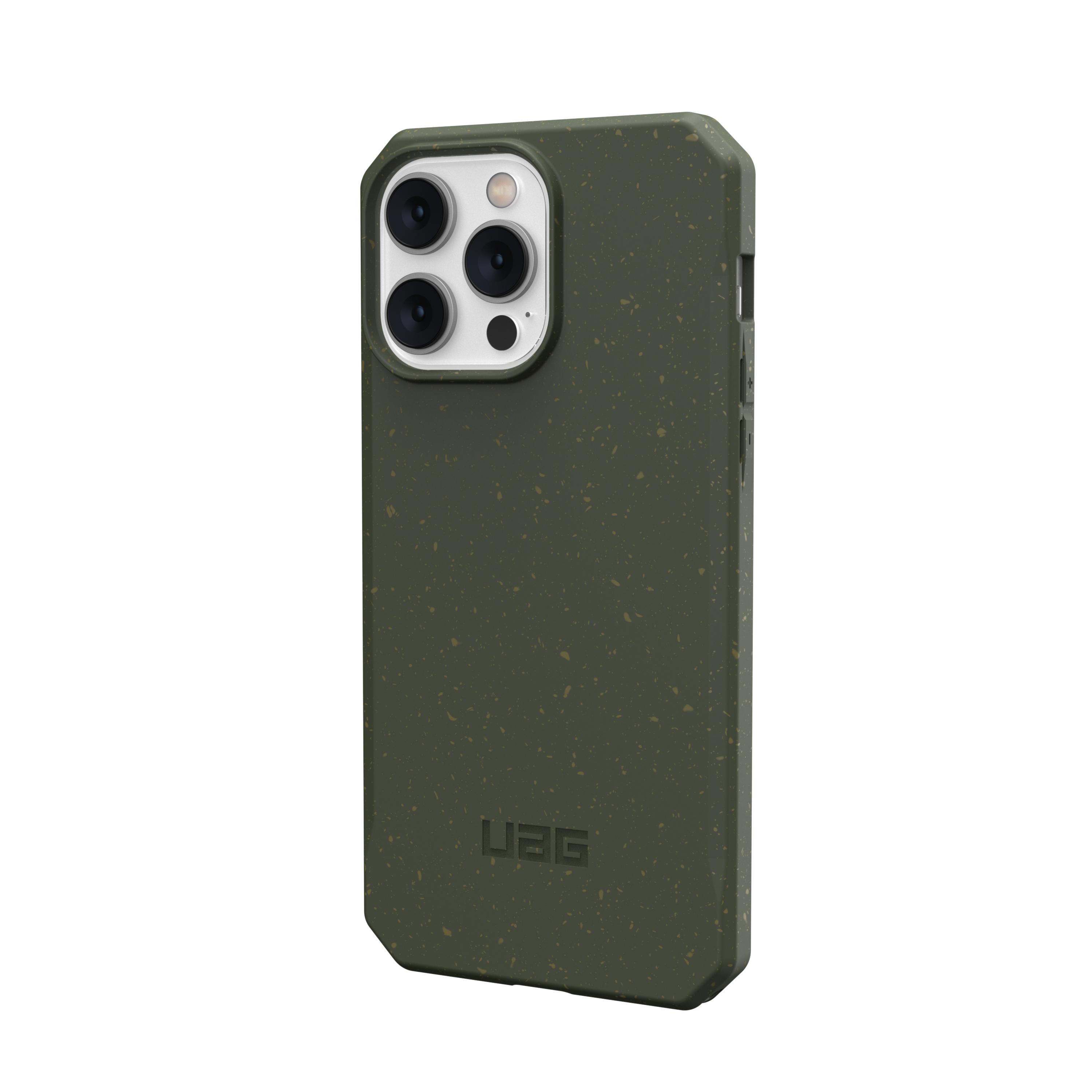 iPhone 14 Pro Max Bio Gummi Schutzhülle Outback Eco Friendly Nachhaltig Kompostierbar (114075117272) - Olive Drab