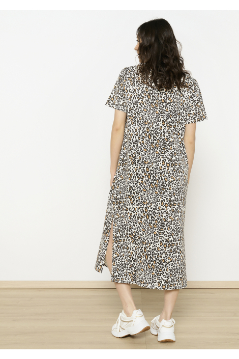 LolaLiza beige dames jurk