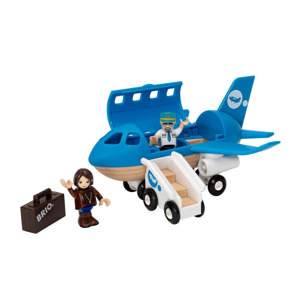 BRIO Spiel Blaues Flugzeug