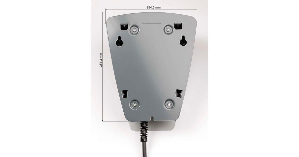 HeidelbergWallbox Energy Control laadpaal  (Zilver/zwart, 2,1 - 11 kW, 7,5 m kabel)