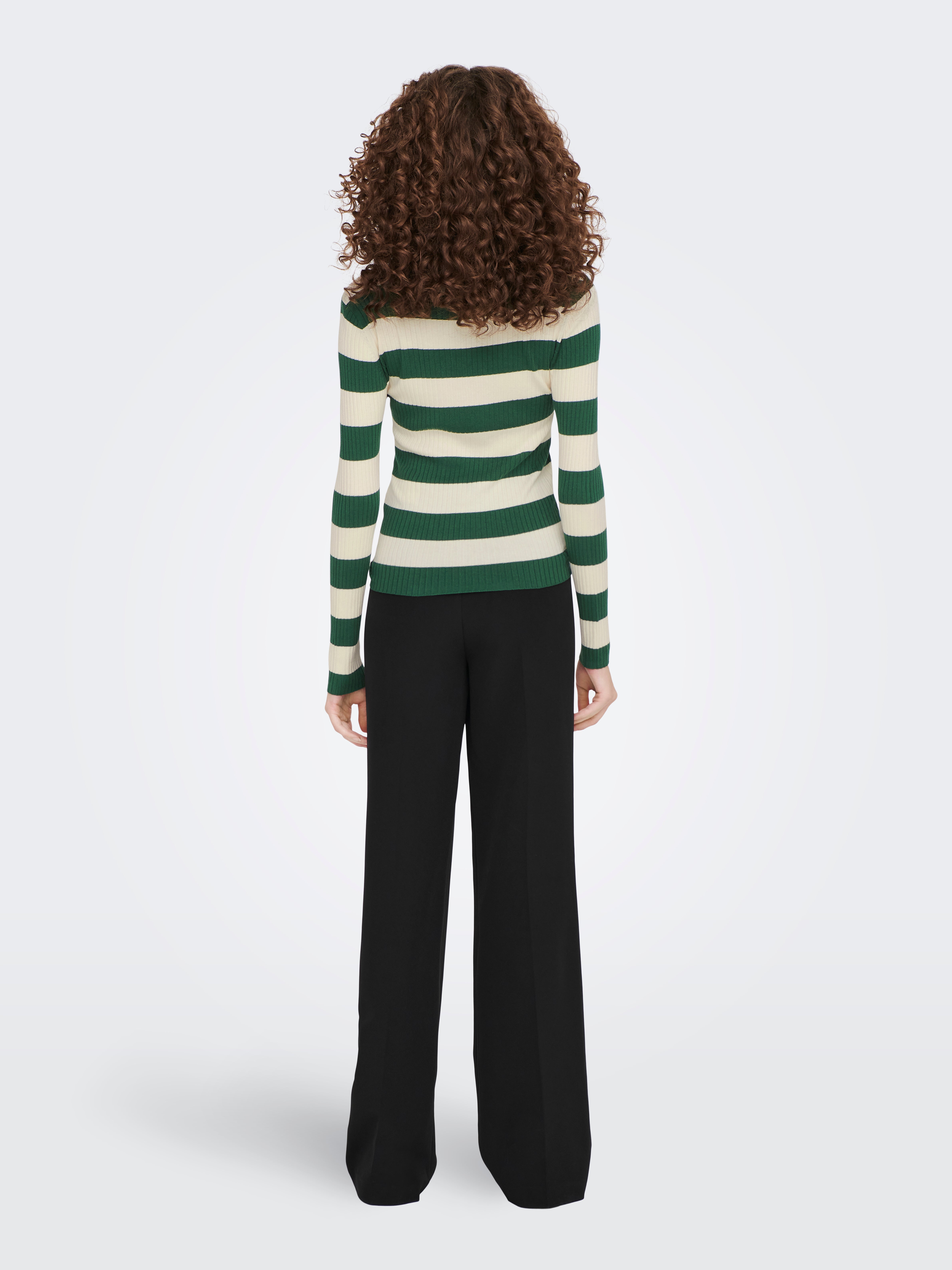 JDYPLUM Strickpullover Trekking Green
