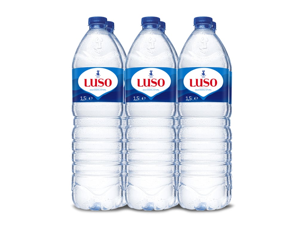 ÁGUA MINERAL LUSO PET 6X1.5L