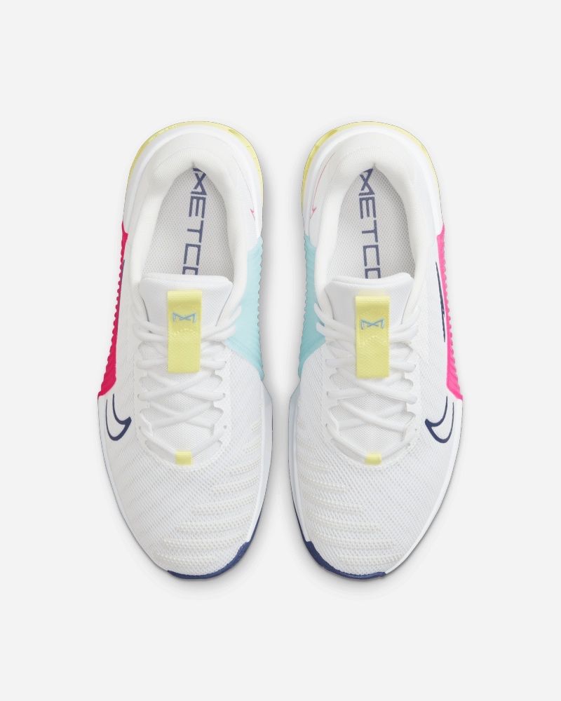 Chaussures de training Nike Metcon 9 Blanc/Orange/Rose pour homme