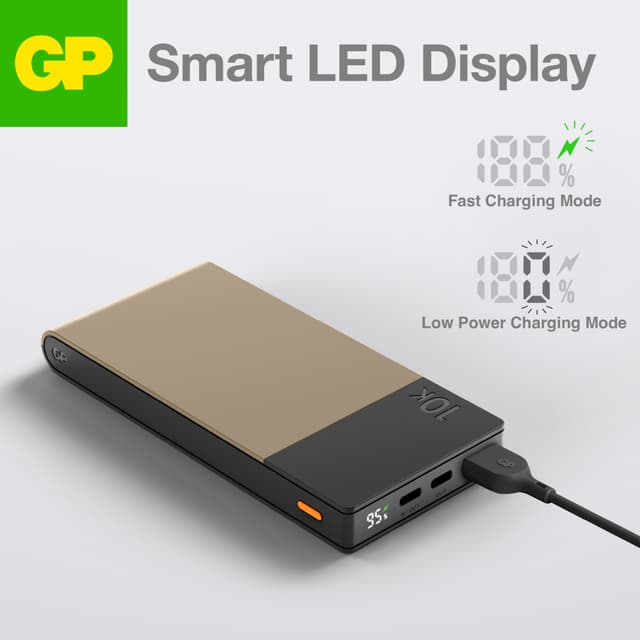 GP M2+ 10.000 mAh powerbank (beige)