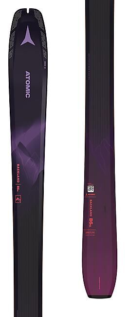 ATOMIC - SKI RANDO BACKLAND 86 SL W PURPLE-/BER