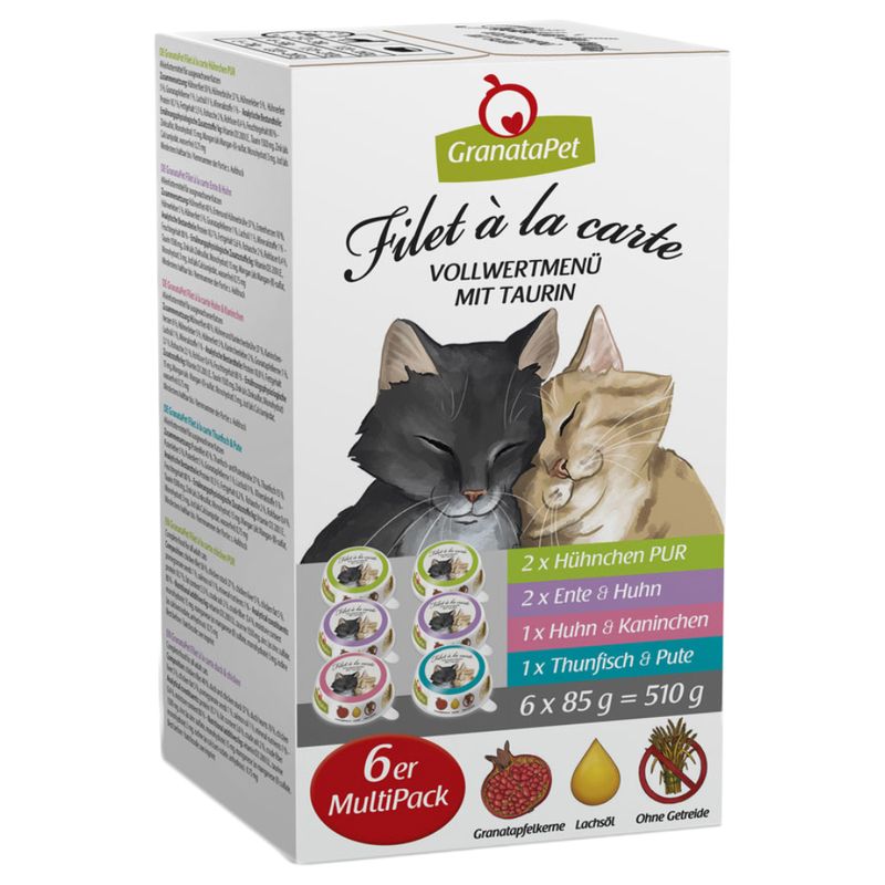 Offre d'essai GranataPet Filet à la carte 6 x 85 g