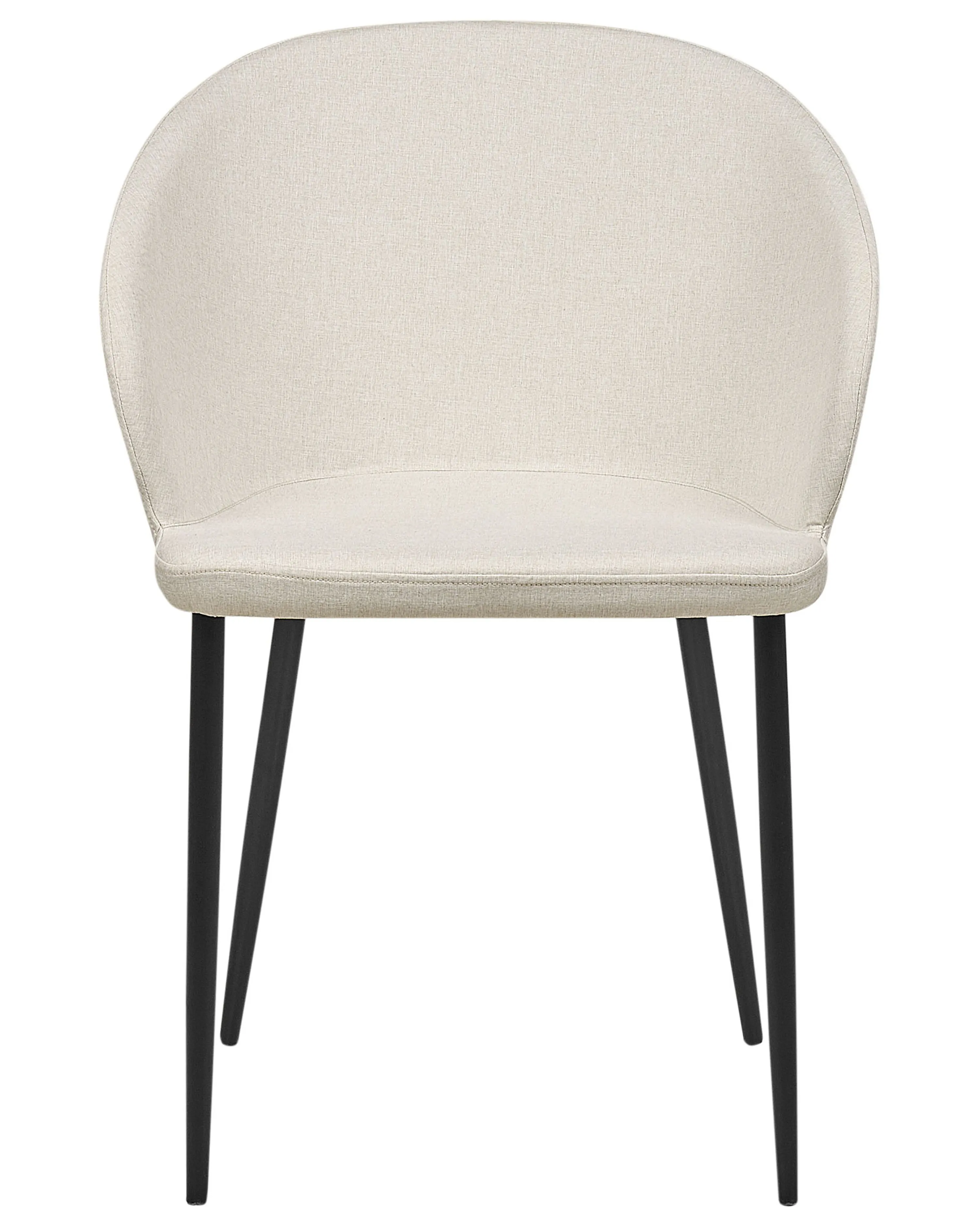Set van 2 eetkamerstoelen MASON Lichtbeige