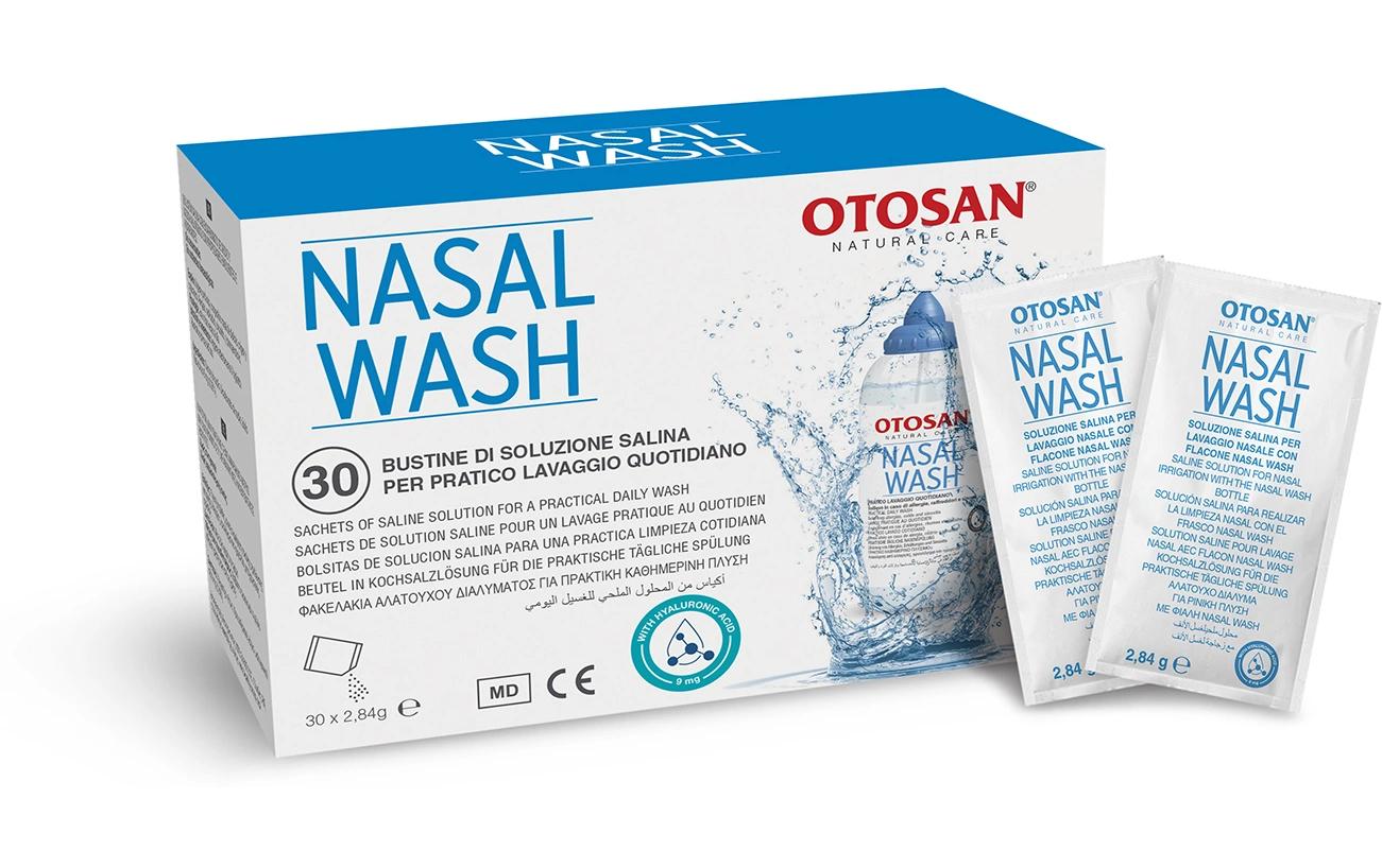 Nasal Wash Nasenspülung 30 StückIsotonische Salzlösung mit Hyaluronsäure