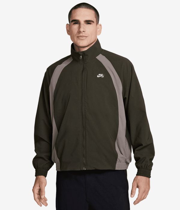 Nike SB Chav Jacke (sequoia cave stone white)