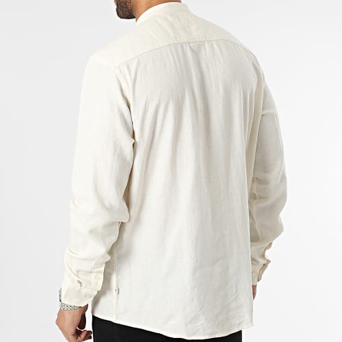 Chemise Manches Longues Allan China Beige