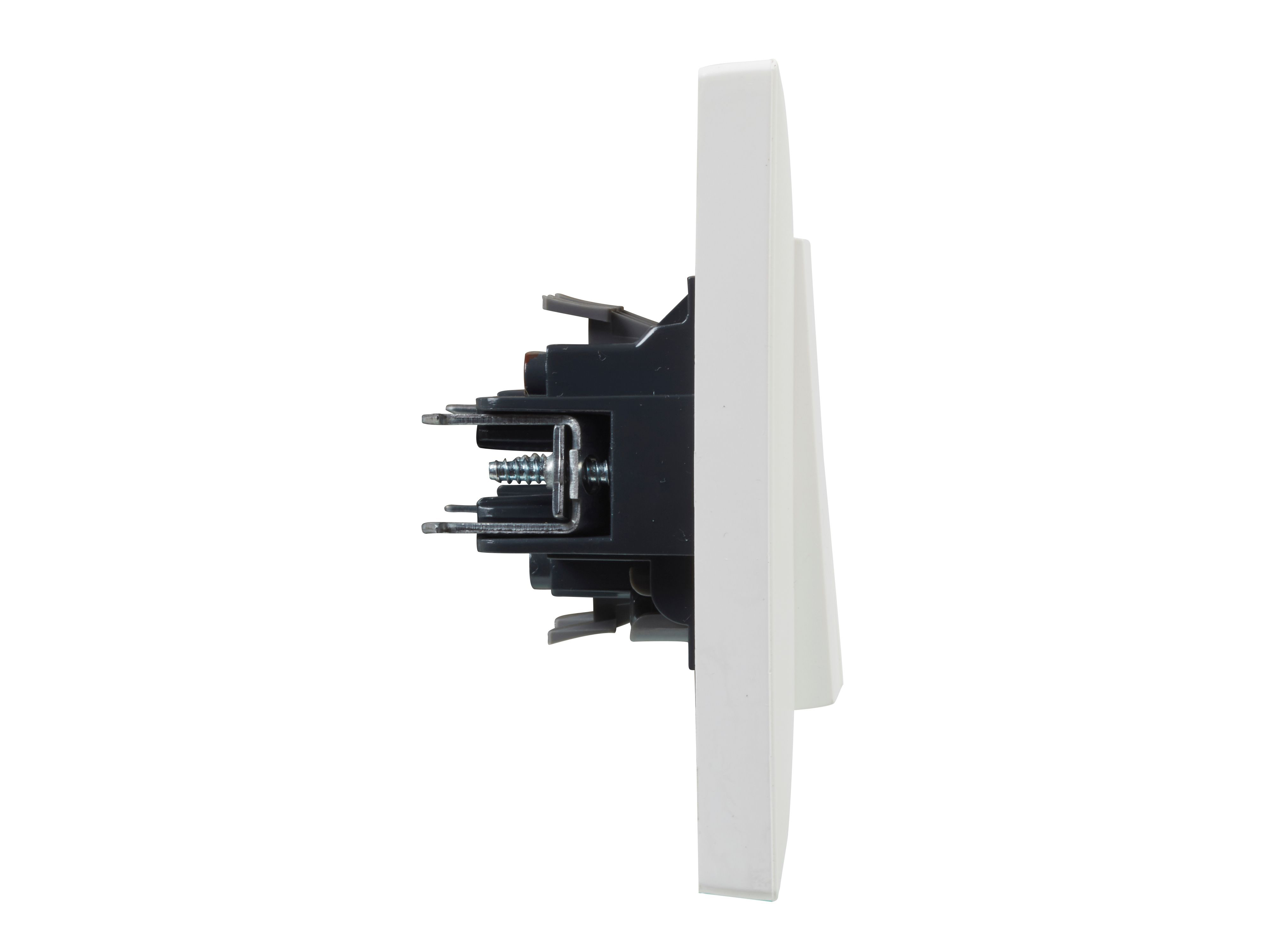 INTERRUPTOR DUPLO LEGRAND BRANCO NILOE STEP