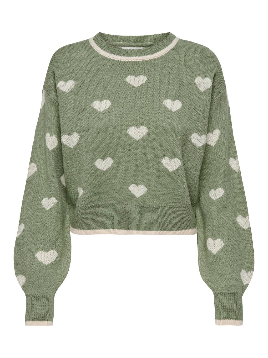 JDYROMANCE Strickpullover Sea Spray