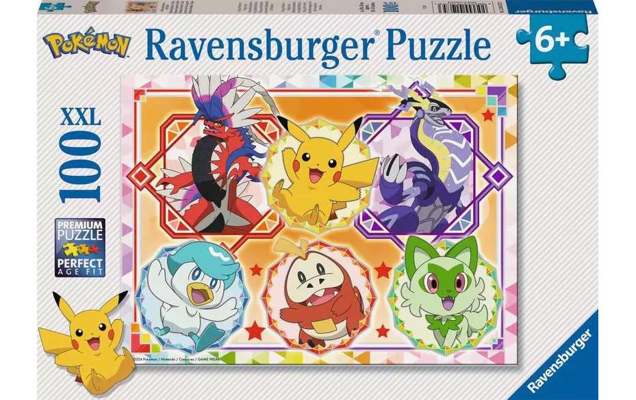 Puzzle Pokémon Karmesin und PurpurKinderpuzzle im XXL-Format