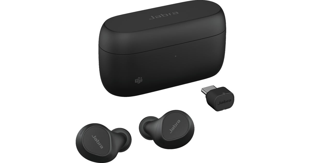 JabraJabra Evolve2 Buds              MS USB-C in-ear oortjes  (Zwart)