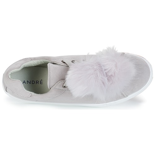 André - POMPON - Gris