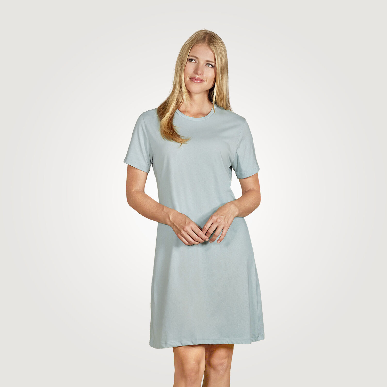 Mix & Match Damen Nachthemd mit kurzen Ärmeln
