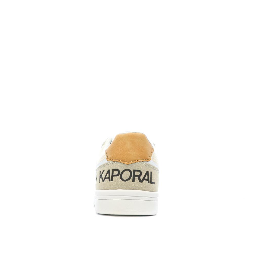 Kaporal Baskets Blanche/Camel Homme Kaporal Draglow