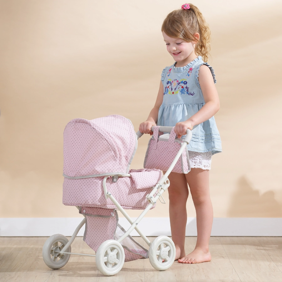 Teamson Kids Puppenwagen Princess Deluxe, Dots