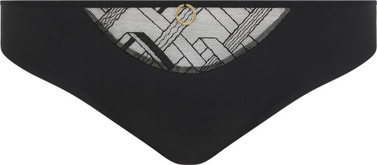 Chantelle Graphic Support Brief Black