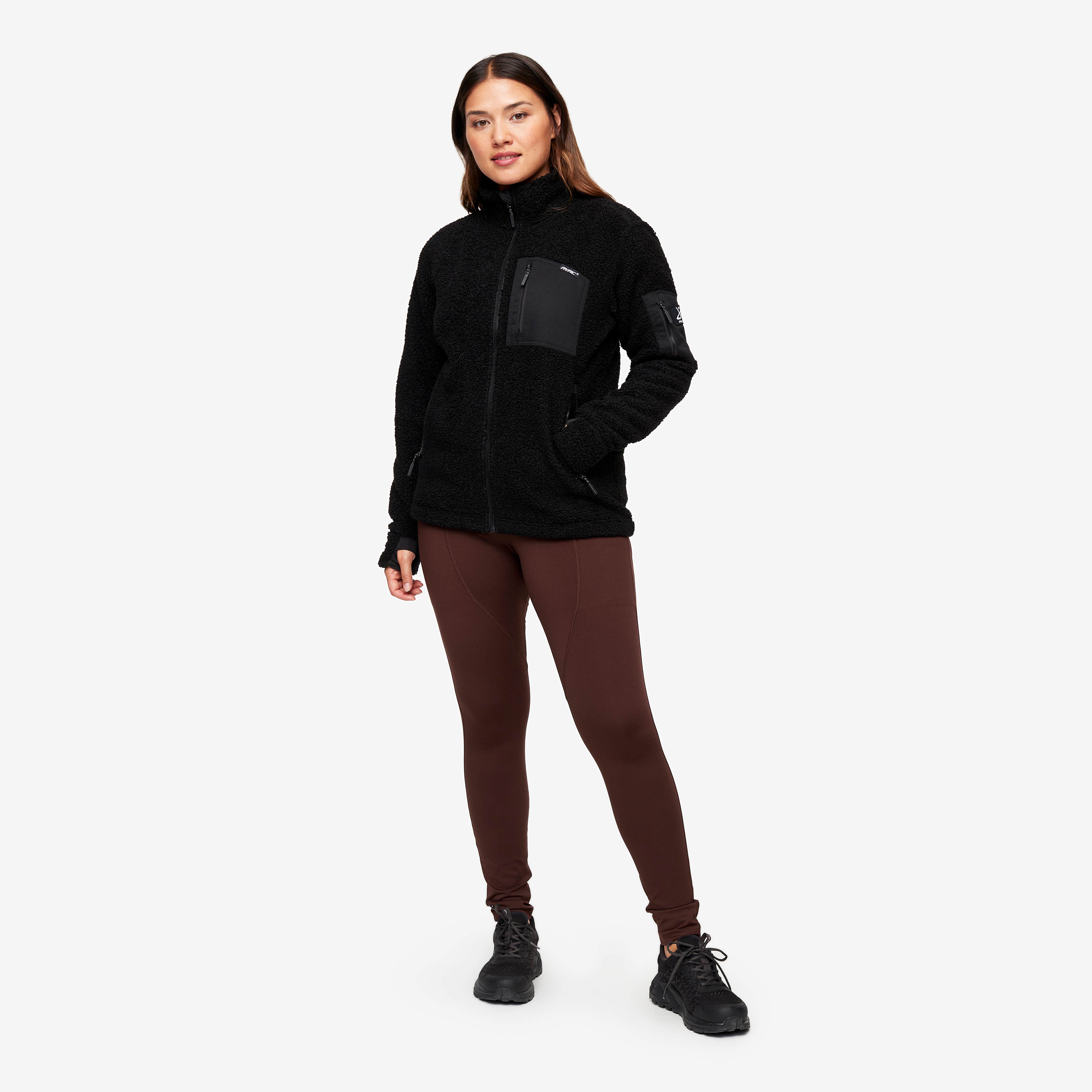 Bigfoot Pile Fleece Dame Jetblack