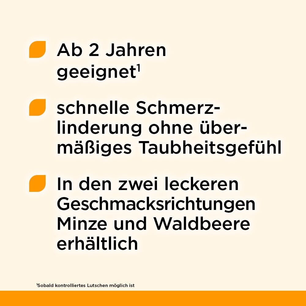 Dorithricin Waldbeere Lutschtabletten bei Halsschmerzen