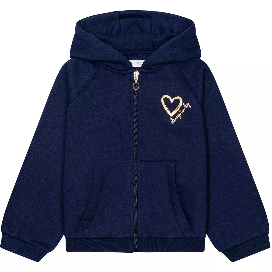 MINOTI Sweatjacke Dunkelblau