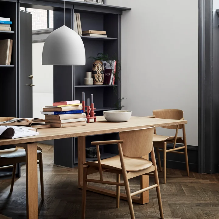 Fritz Hansen - Suspence Pendelleuchte P1, schwarz matt