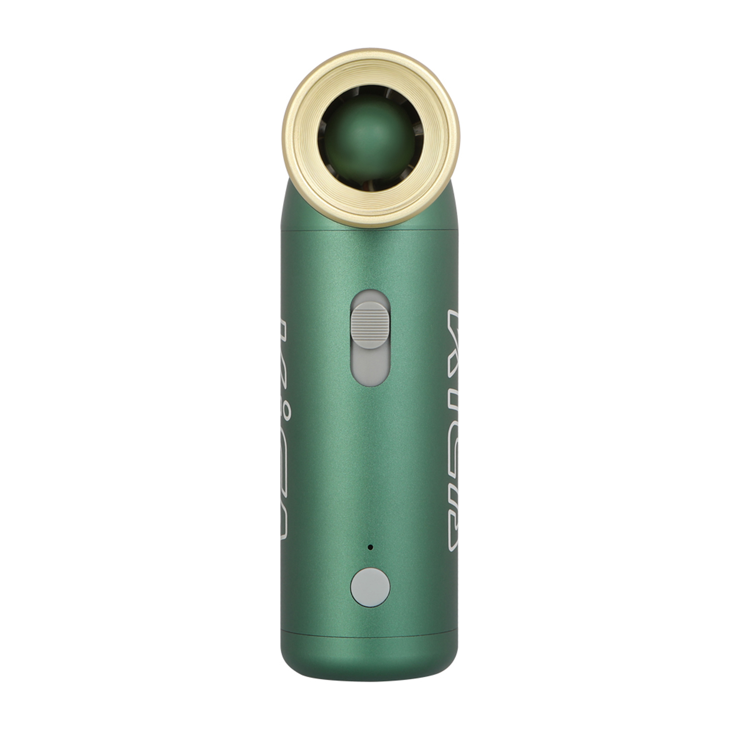 1100mAh 2in1 Jet Fan 2 Elektrische Luftpumpe USB Turbo Ventilator Multifunktionsgebläse Drehzahl bis zu 101000 U/min (4000718) - Grün