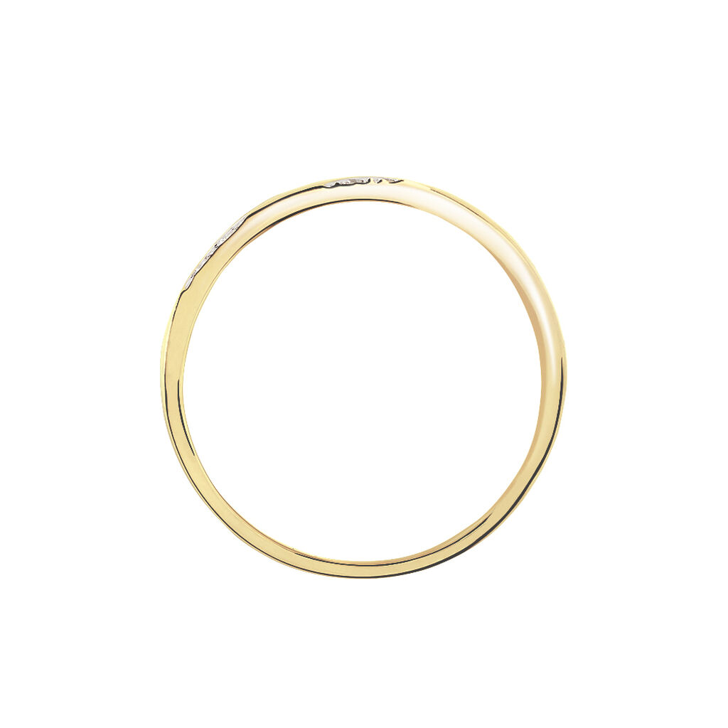 Bague Shalanda Or Jaune Diamant
