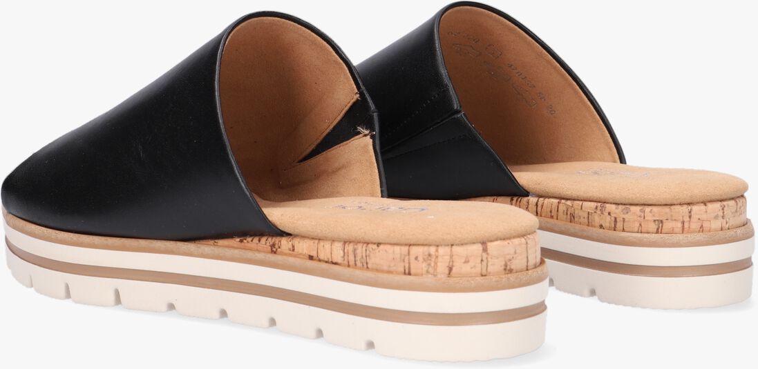 GABOR zwarte gabor slippers 770.1