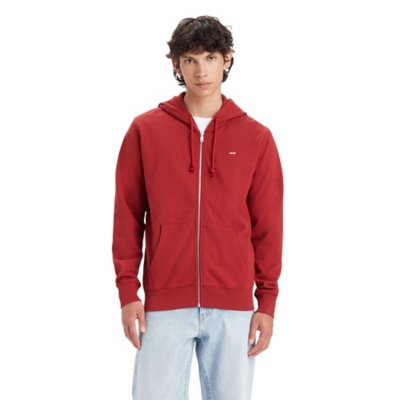 Sweatshirt zippé à capuche homme New Original Up 0030 Sun-Dried LEVIS