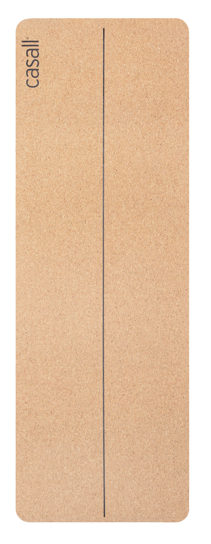 Yoga Mat Natural Cork 5mm 101/Natural cork/black