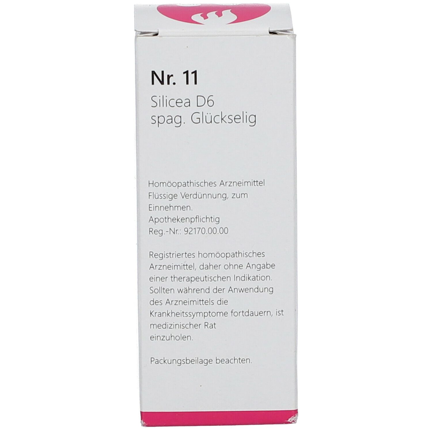 Nr. 1 Calcium fluoratum D6 spag. Glückselig