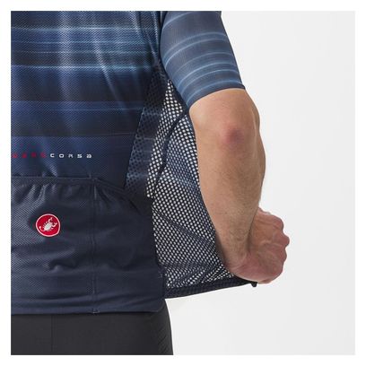 Maillot Manches Courtes Castelli Climber's 3.0 SL2 Bleu
