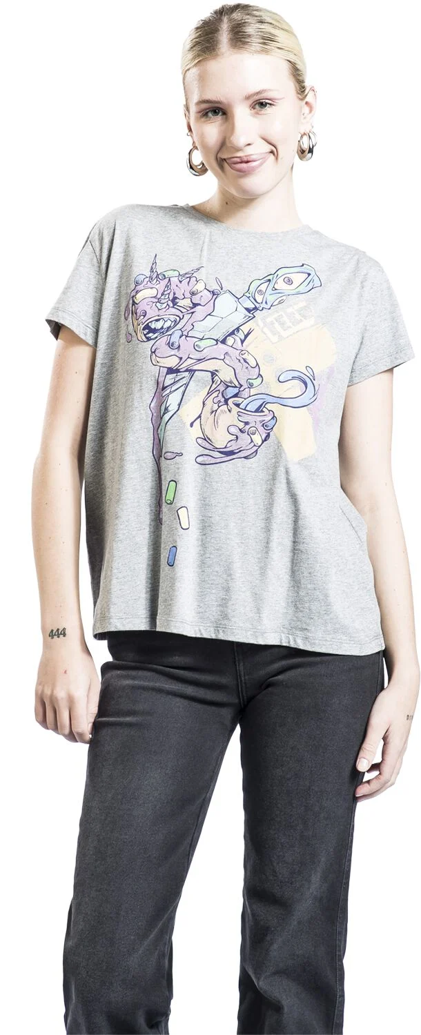 T-shirt avec monstre donut | RED by EMP T-Shirt Manches courtes