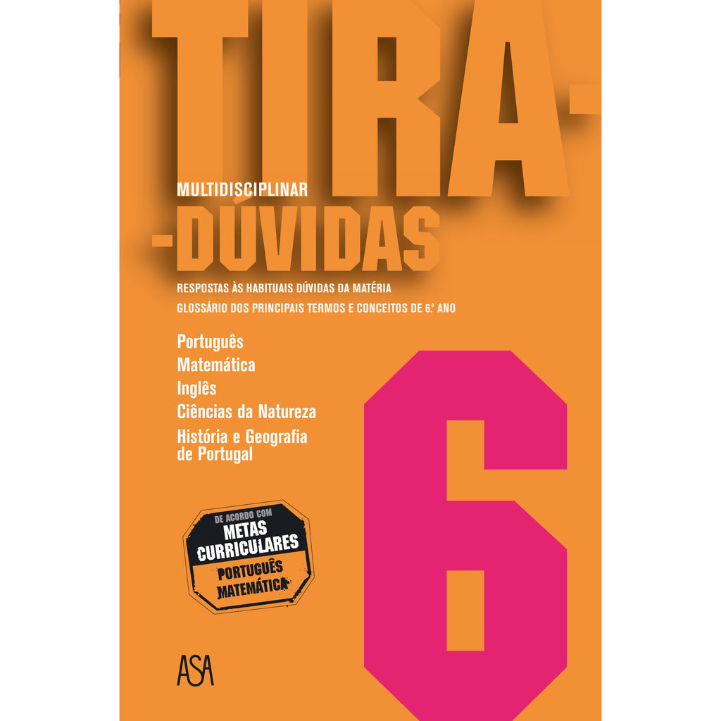 Tira-Dúvidas Multidisciplinar - 6º Ano de Vários Autores