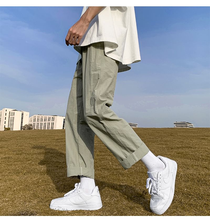 Juku Girls - Rechte broek met middelhoge taille