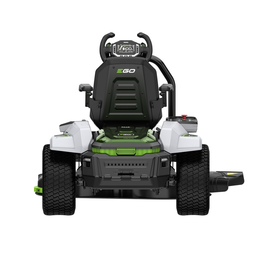 Tracteur tondeuse sur batterie avec volant egopower 107 cm zt4201es