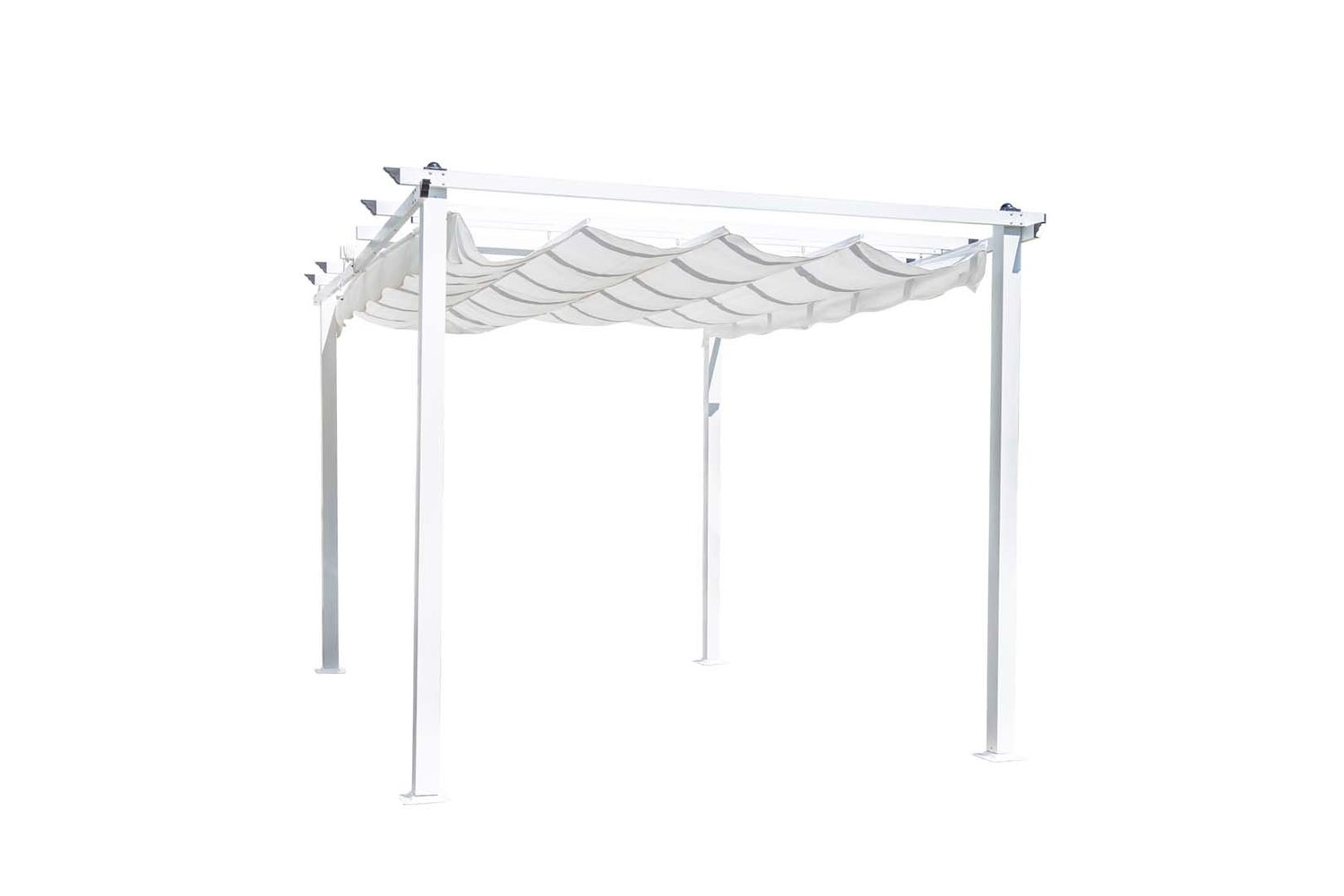 Lazio pergola wit. 345X395X246cm