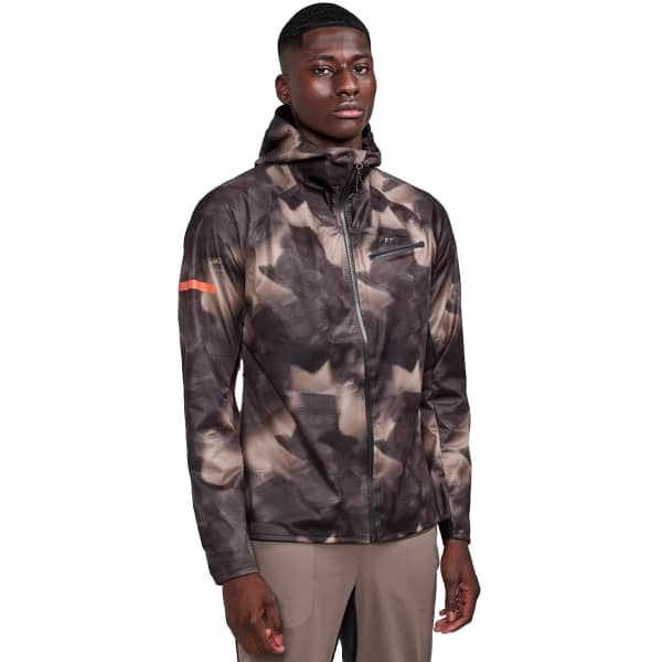 Veste running CRAFT PRO HYDRO JACKET 2 M DK CLAY-MULTI